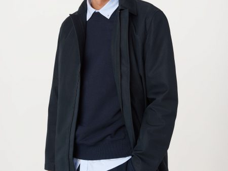 The Joseph Mac Topcoat in Deep Blue Discount