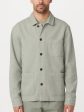 The Chore Overshirt in Green on Sale