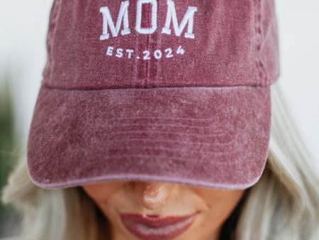 Mom Baseball Hat - Wine Cheap