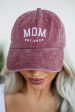 Mom Baseball Hat - Wine Cheap