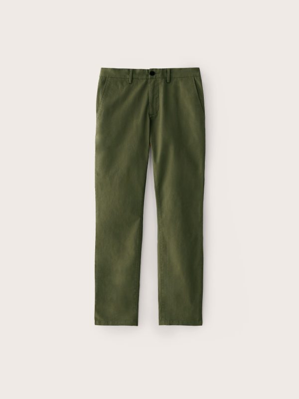 The Brunswick Slim Chino Pant in Green For Discount