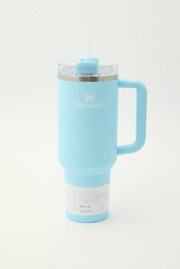 Stanley The Quencher H2.O Flowstate Tumbler 40oz Powder Blue Shimmer Supply