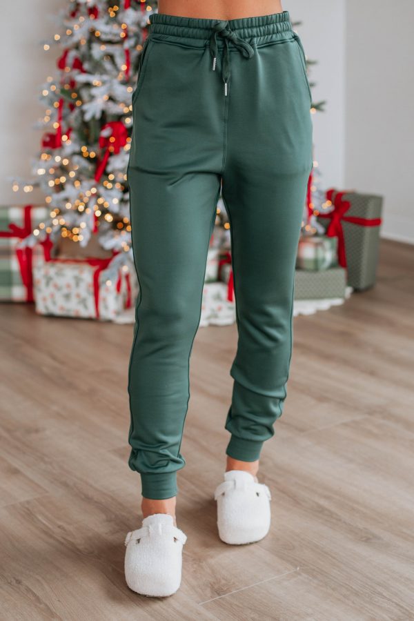 Zealand Lounge Joggers - Forest on Sale