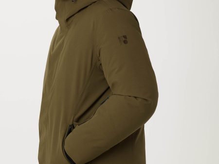 The Capital Parka in Dark Olive For Cheap