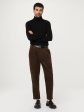 The Merino Wool Turtleneck in Black Hot on Sale