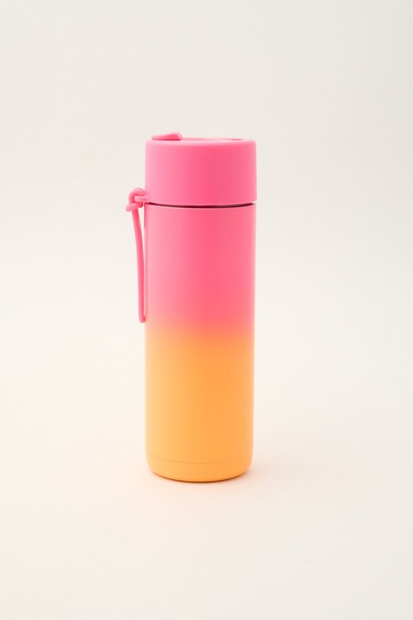 Frank Green 20oz Stainless Steel Ceramic Reusable Bottle with Flip  Summer Sunset Online Sale