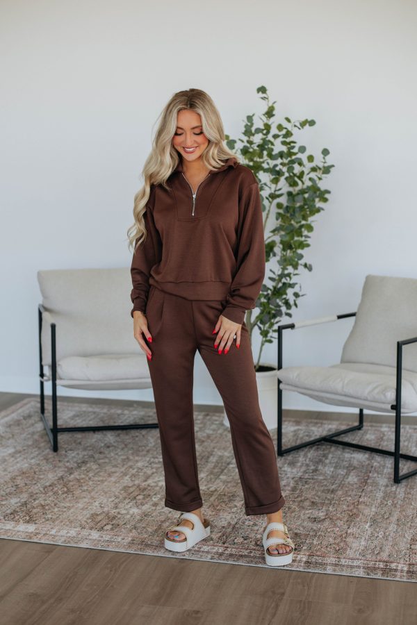 Kenadie Two-Piece Set - Espresso Online now