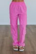 Waylon Cargo Pants - Bubblegum Sale