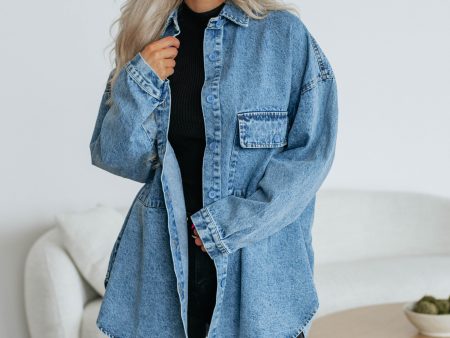 Skylee Oversized Shacket on Sale