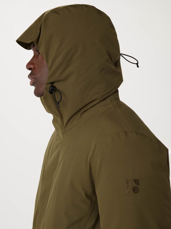 The Capital Parka in Dark Olive For Cheap