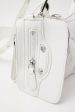 Token Y2K Studded Shoulder Bag White Sale