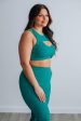 Zalen Sports Bra - Teal Supply