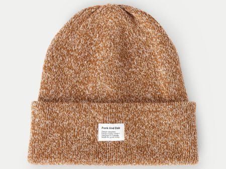 The Cotton Knit Beanie in Pumpkin Spice For Discount