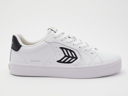 Cariuma Salvas Leather Sneaker White Black Supply