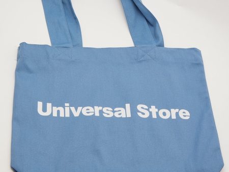 Universal Store Small Recycled Tote Stone Blue Online now