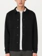 The Jordan French Terry Overshirt in Black Discount