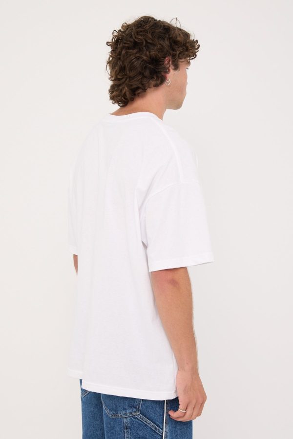 Dickies International Front 330 Tee White For Cheap