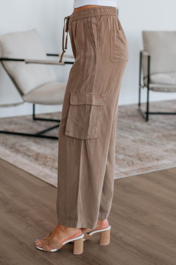 Wylie Cargo Pants - Dark Sand Online Hot Sale