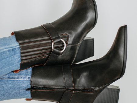 Reckless Attitude Boots - Espresso Sale