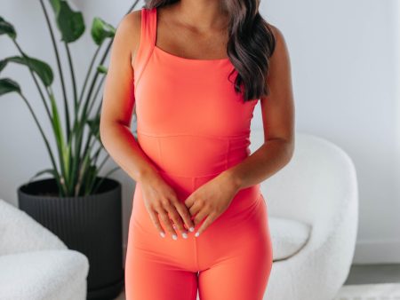 Vessie Active Romper - Coral Supply