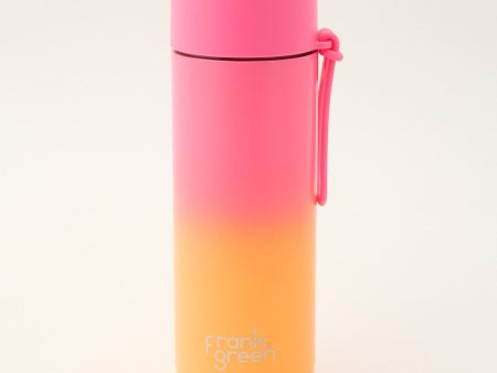 Frank Green 20oz Stainless Steel Ceramic Reusable Bottle with Flip  Summer Sunset Online Sale