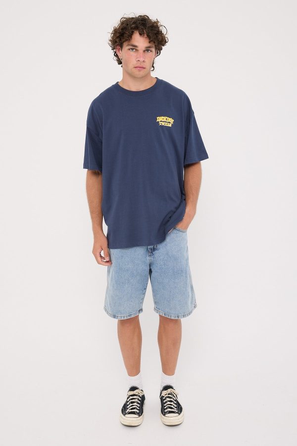 Dickies Texas Workwear 330 Tee Navy Online now