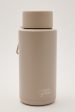 Frank Green 34oz Reusable Ceramic Bottle with Straw Lid Moon Dust Sale