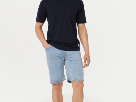 The Adam Slim 10in Short in Washed Blue Sale