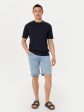 The Adam Slim 10in Short in Washed Blue Sale