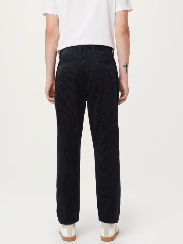 The Jamie Tapered Corduroy Pant in Deep Blue For Discount