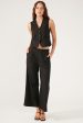 Perfect Stranger Maeve Relaxed Tailored Vest Black on Sale