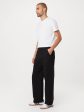 The Theo Baggy Ripstop Pant in Washed Black For Cheap