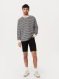 The Adam Slim 10in Short in Black Online Sale