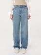 The Ellie Ultra Wide Leg Jean in Medium Indigo Supply