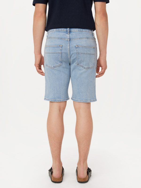 The Adam Slim 10in Short in Washed Blue Sale