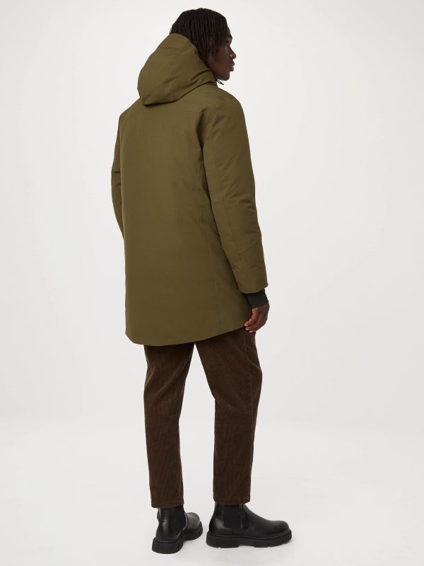 The Capital Parka in Dark Olive For Cheap