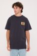 Dickies Finish Line 450 Tee Washed Black Online Sale