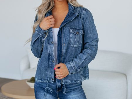 Westley Denim Jacket For Cheap