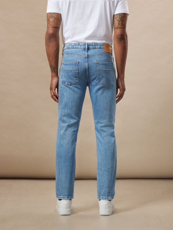 The Adam Slim Jean in Medium Blue Supply