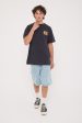 Dickies Finish Line 450 Tee Washed Black Online Sale