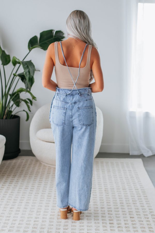 Sampson Denim Jumpsuit Online now