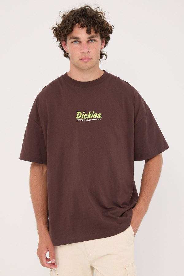 Dickies International 330 Tee Brown Supply