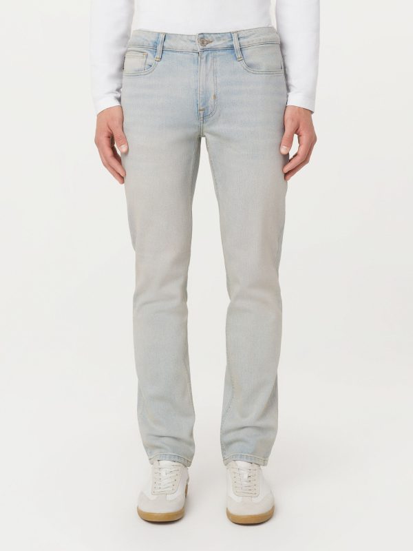 The Adam Slim Jean in Dirty Light Indigo Supply