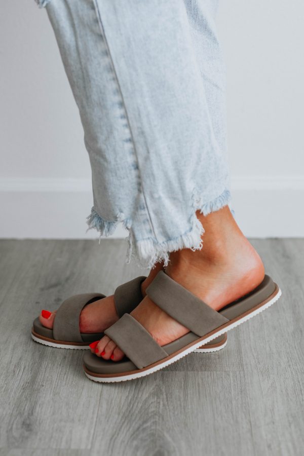 Word On The Street Sandals - Mocha Sale