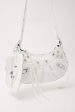 Token Y2K Studded Shoulder Bag White Sale