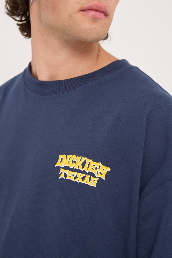 Dickies Texas Workwear 330 Tee Navy Online now