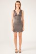 Perfect Stranger CORA MINI DRESS Charcoal Cheap