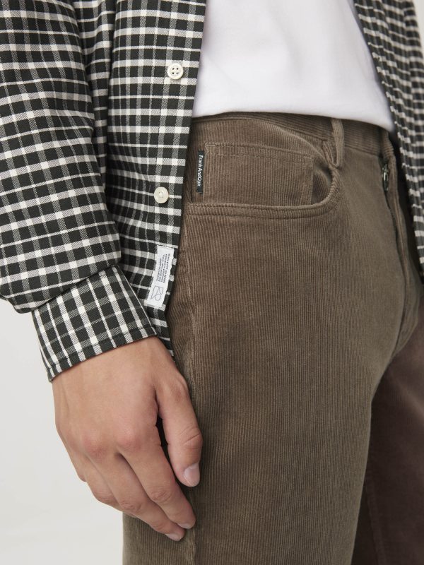 The Brunswick Corduroy Pant in Brown Online