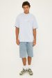 Common Need Londres Heavyweight Boxy Tee Pale Blue Online now