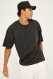 As Colour Heavy Faded Minus Tee (-5cm) Faded Black Cheap